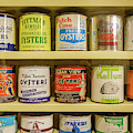 Oyster Cans, Chesapeake Bay Maritime Museum, St. Michaels, Maryland